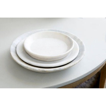 Cyan Design 10599 Ronds Tray - White