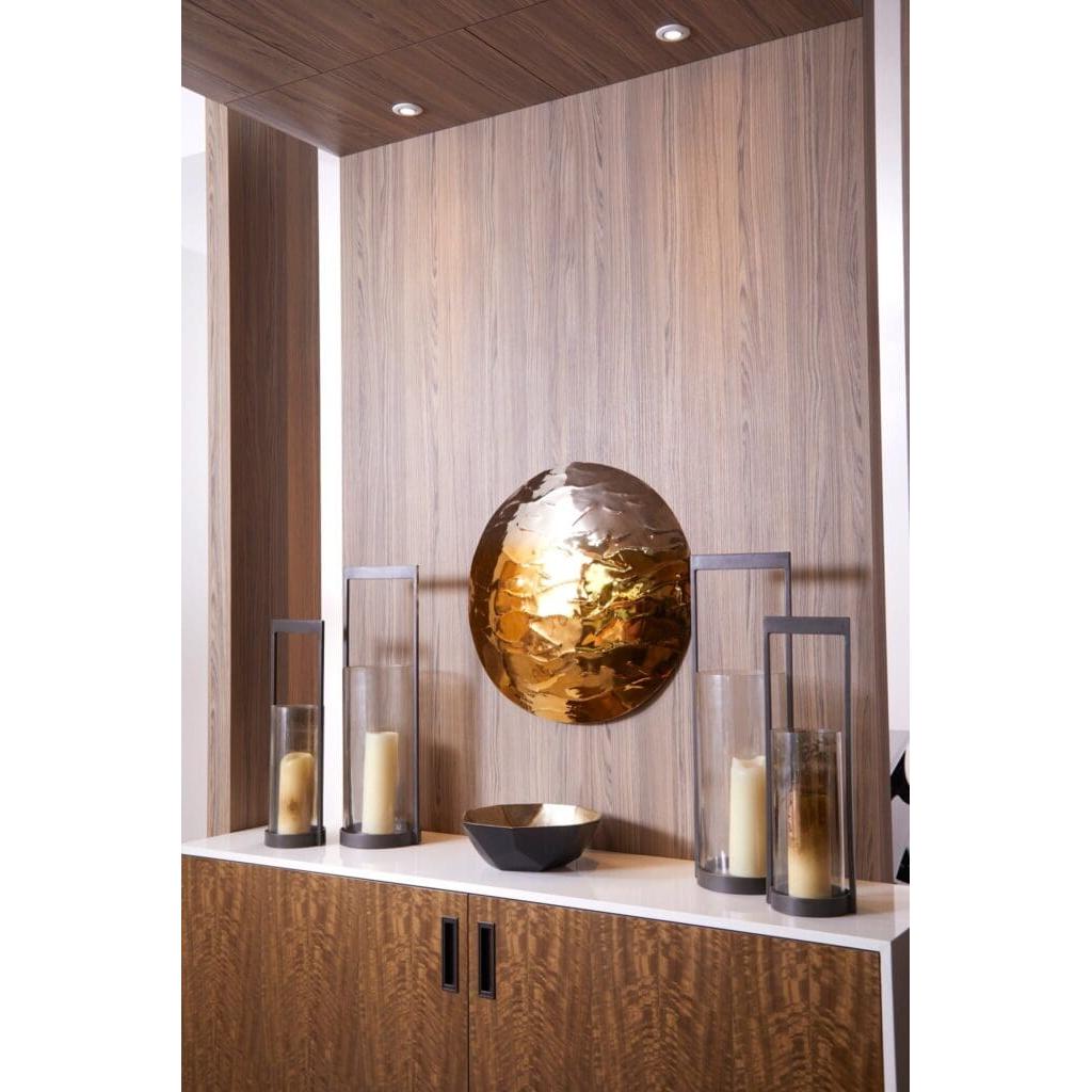 Cyan Design 10623 Radia Bowl - Matt Black And Gold - Medium