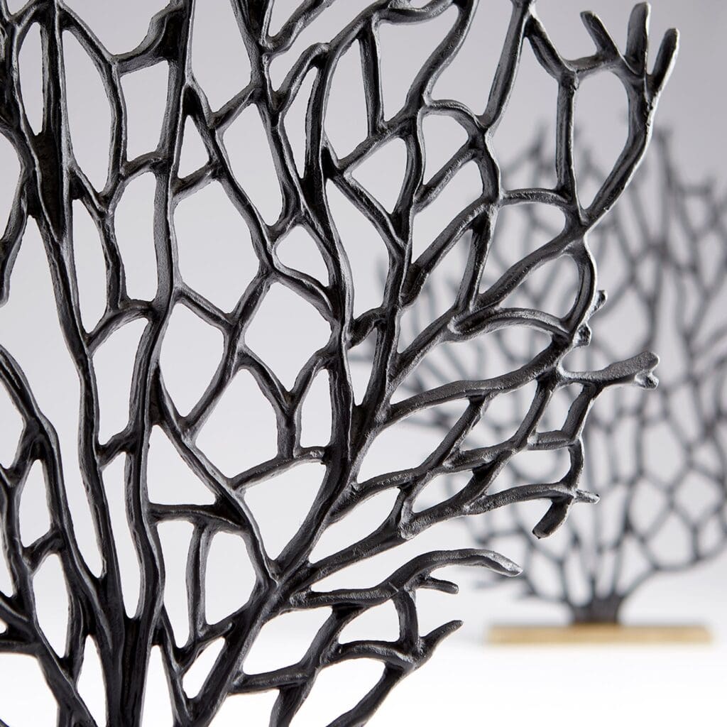 Cyan Design 10634 Bonzai Sculpture - Matt Black And Gold - Small