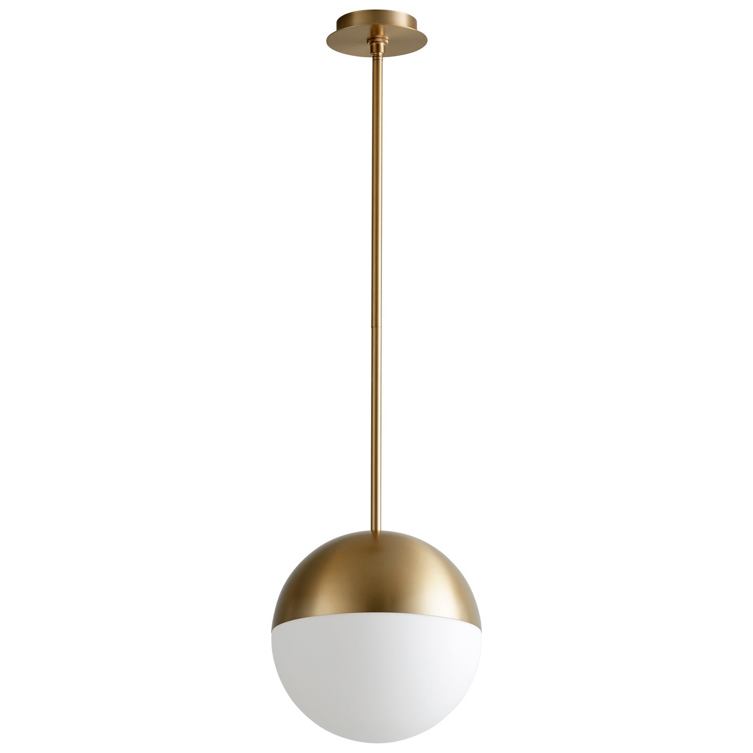 Oxygen Mondo 3-6903-40 Modern Pendant - Aged Brass