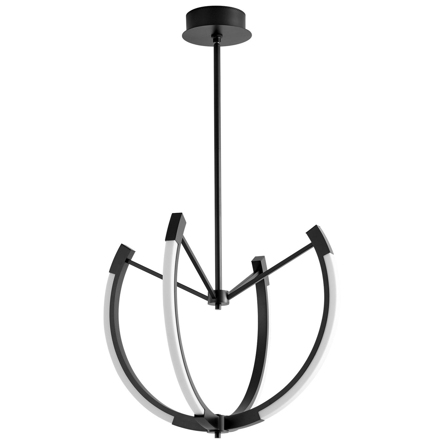 Oxygen Utopia 3-6141-15 Modern Chandelier - Black