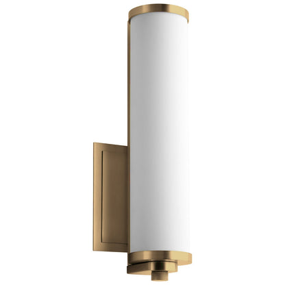 Oxygen Tempus 3-5000-40 Modern Sconce - Aged Brass