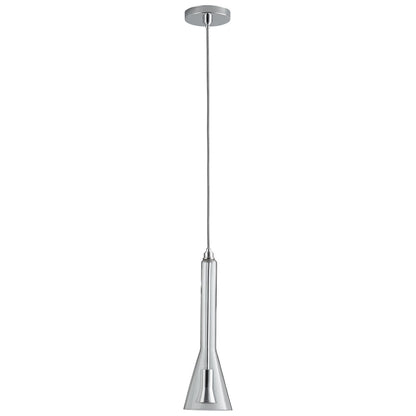 Oxygen Liberty 3-652-14 Modern Pendant - Polished Chrome W/ Clear