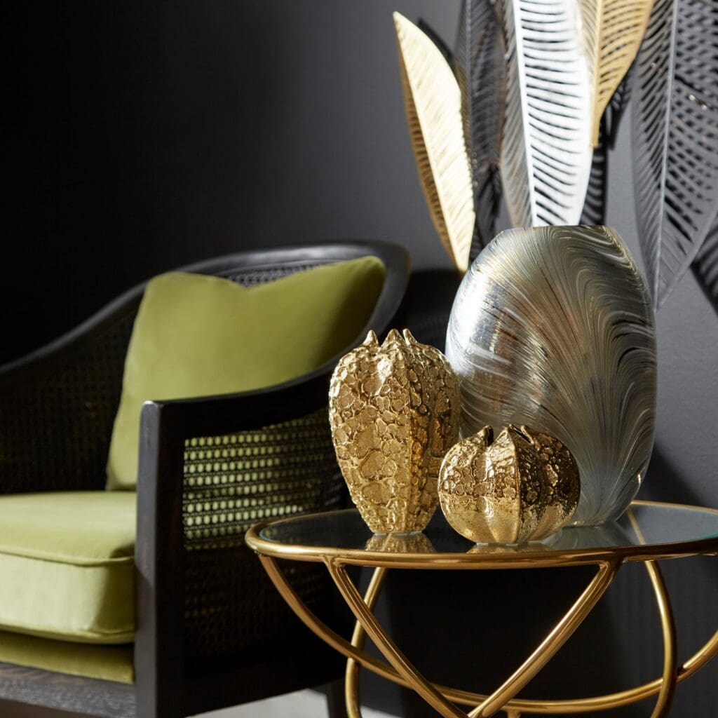 Cyan Design 10662 Gyroscope Side Table - Gold