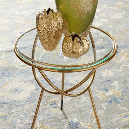 Cyan Design 10662 Gyroscope Side Table - Gold