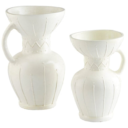 Cyan Design 10673 Ravine Vase - White - Medium