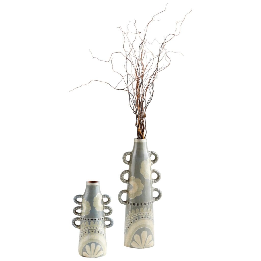 Cyan Design 10680 High Desert Vase - Olive Green - Medium