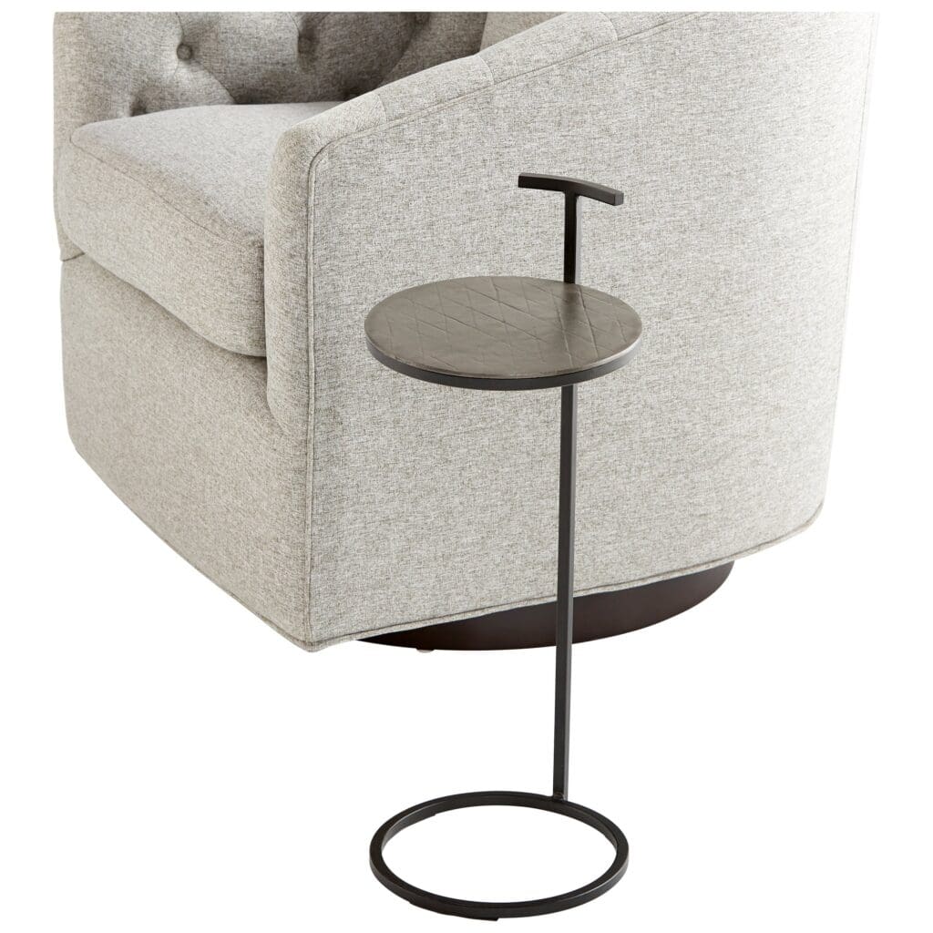 Cyan Design 10730 Audrey Side Table - Antique Brass And Black