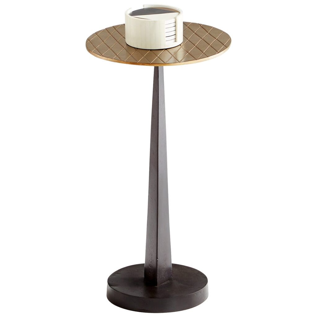 Cyan Design 10731 Beauvais Side Table - Aged Brass And Black