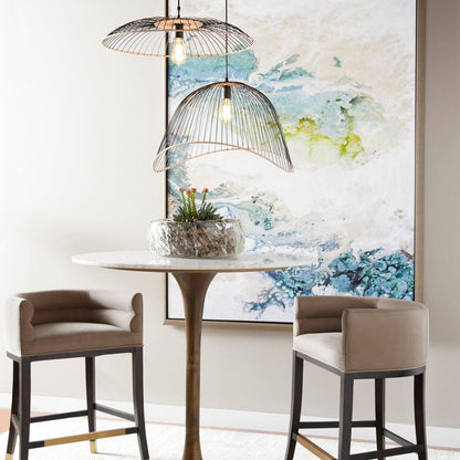 Cyan Design 10794 Parasol Pendant - Matte Black