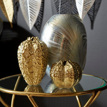 Cyan Design 10801 Pores Vase - Gold - Medium DISCONTINUED