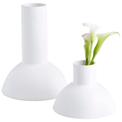 Cyan Design 10827 Purezza Vase - White - Medium
