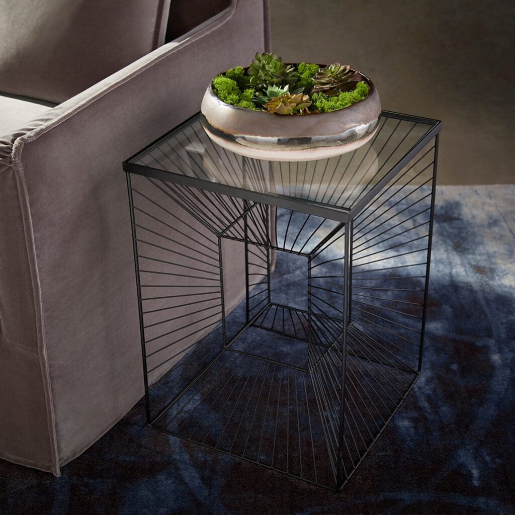 Cyan Design 10840 Enchantment Side Table - Graphite