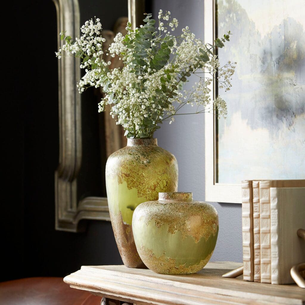 Cyan Design 10844 Alkali Vase - Forest Stone - Small