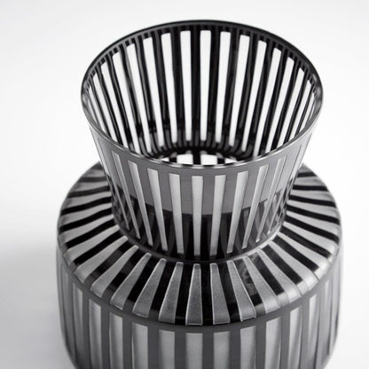 Cyan Design 10874 Lined Up Vase - Black - Small