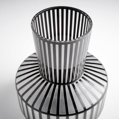 Cyan Design 10875 Lined Up Vase - Black - Medium