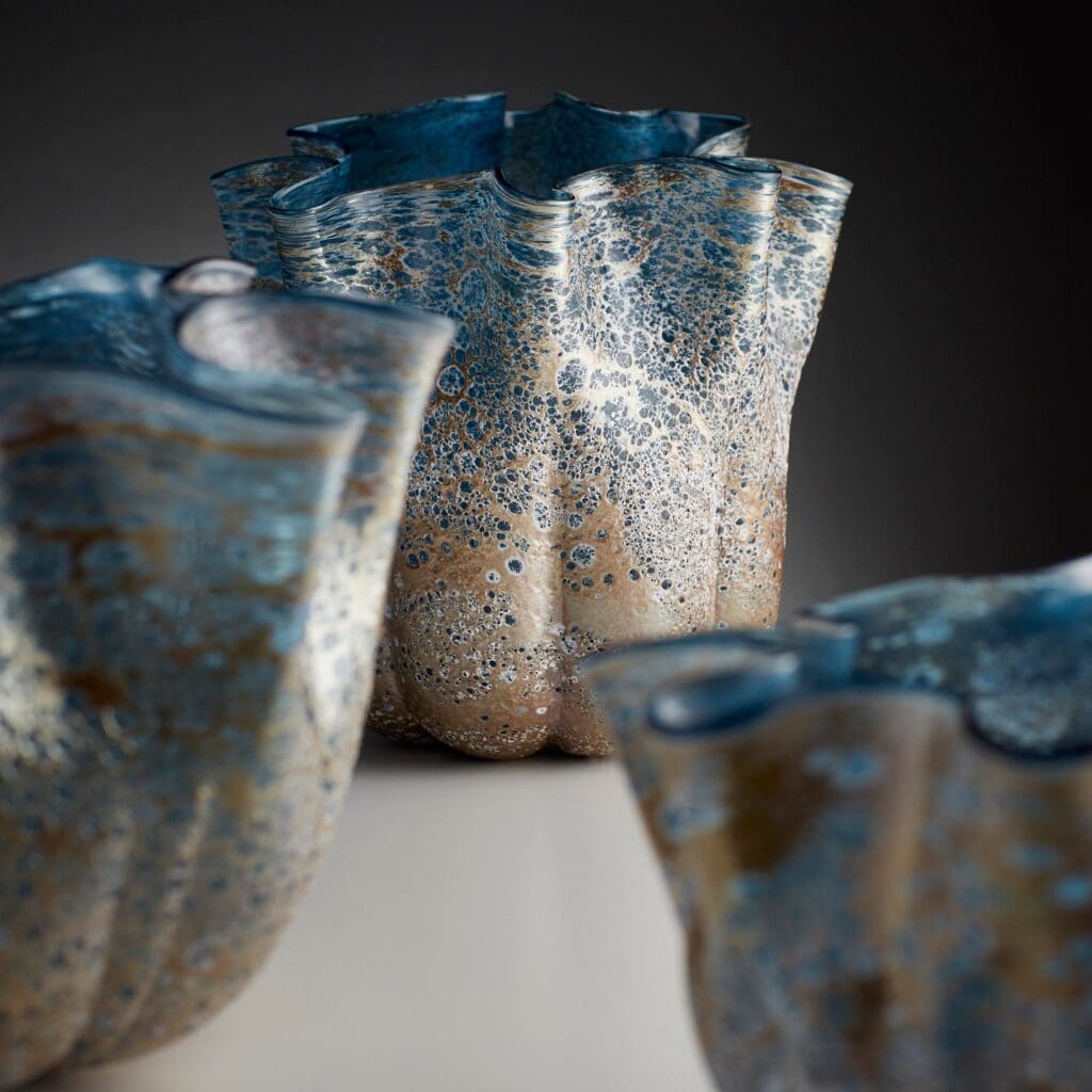 Cyan Design 10877 Meduse Vase - Blue - Small