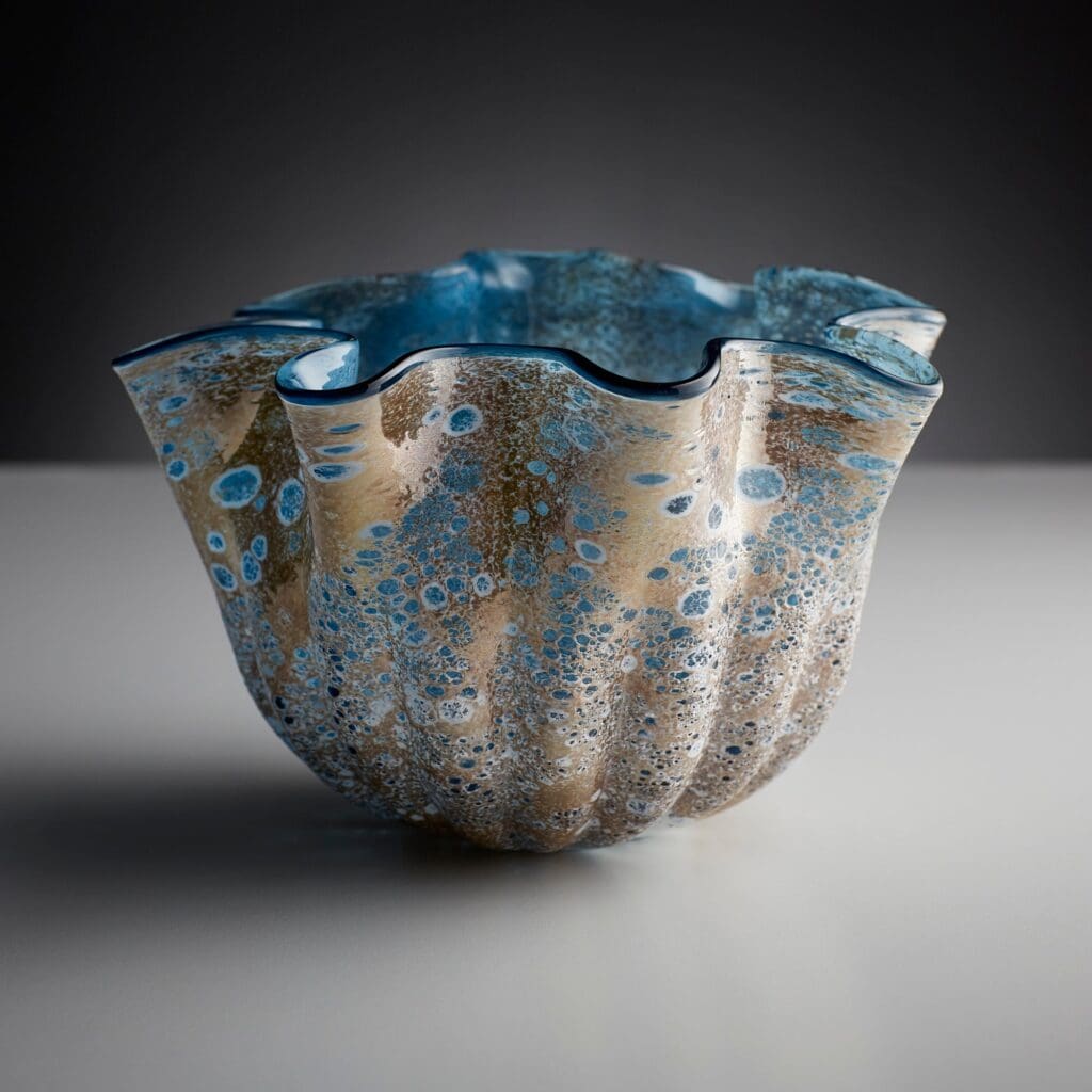Cyan Design 10877 Meduse Vase - Blue - Small