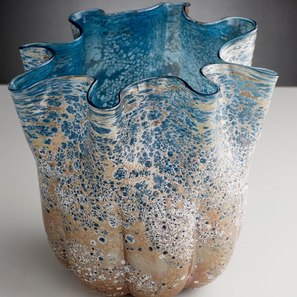Cyan Design 10878 Meduse Vase - Blue - Medium