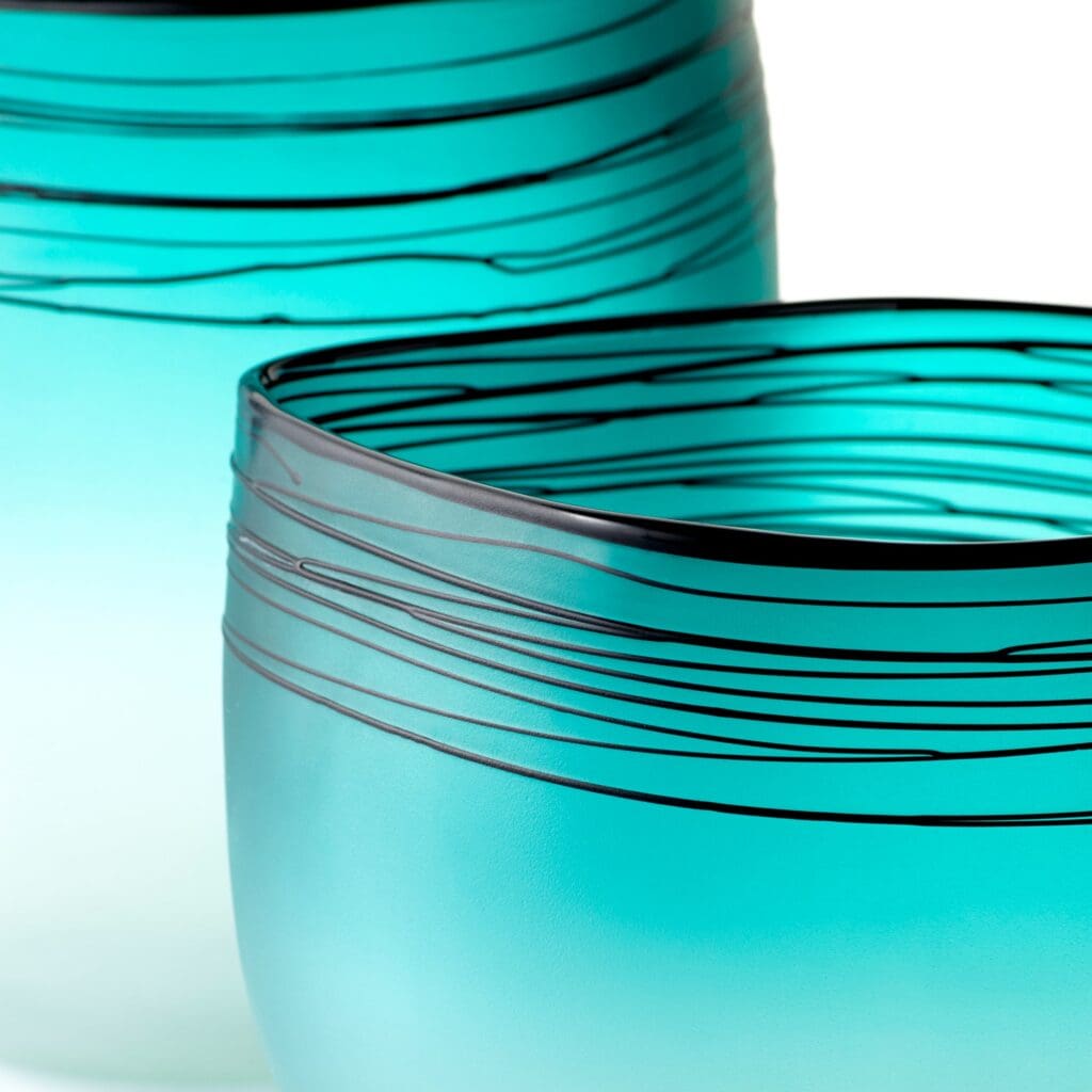Cyan Design 10893 Kapalua Vase - Blue And White - Small