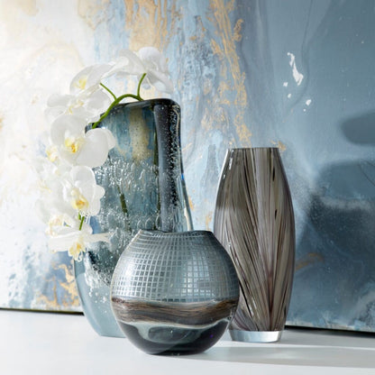 Cyan Design 10898 Viceroy Vase - Grey And Clear