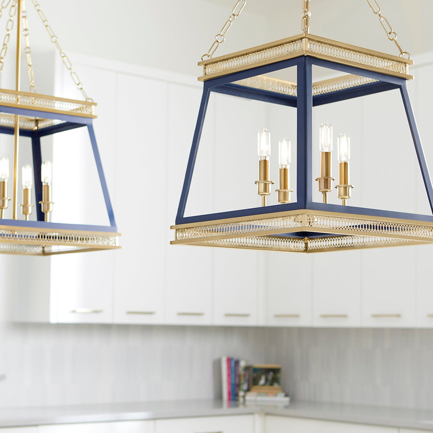 Cyan Design 10904 Gerard Pendant - Aged Brass Modern Farmhouse