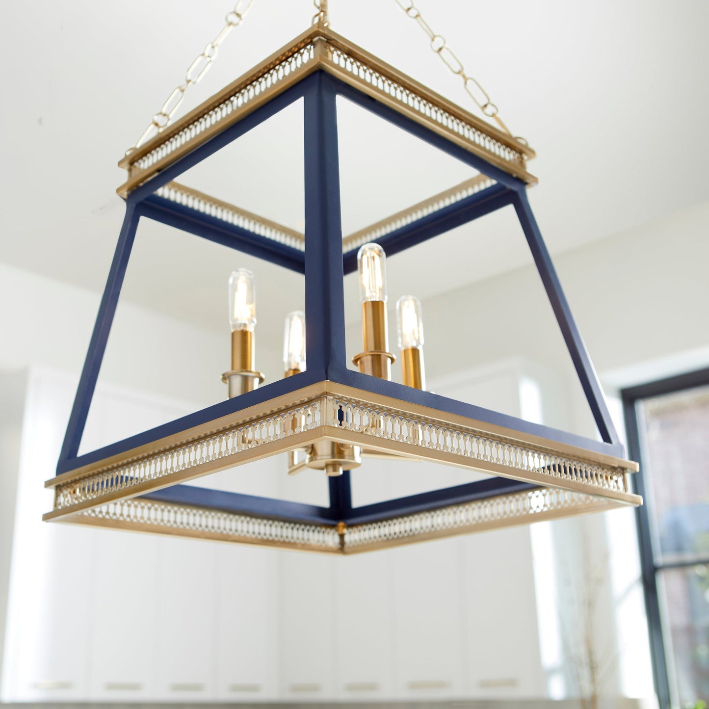 Cyan Design 10904 Gerard Pendant - Aged Brass Modern Farmhouse