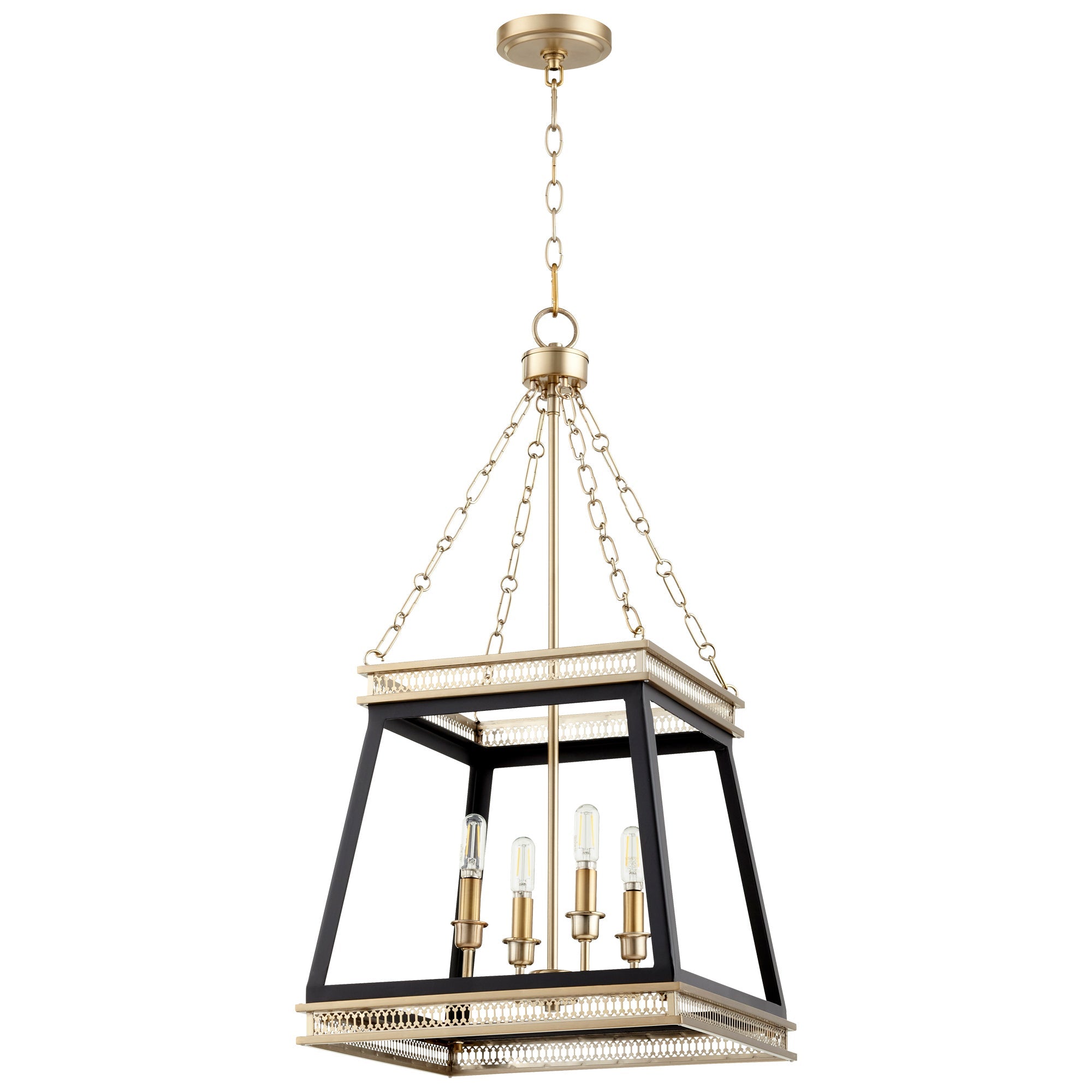 Cyan Design 10906 Gerard Pendant - Aged Brass Farmhouse