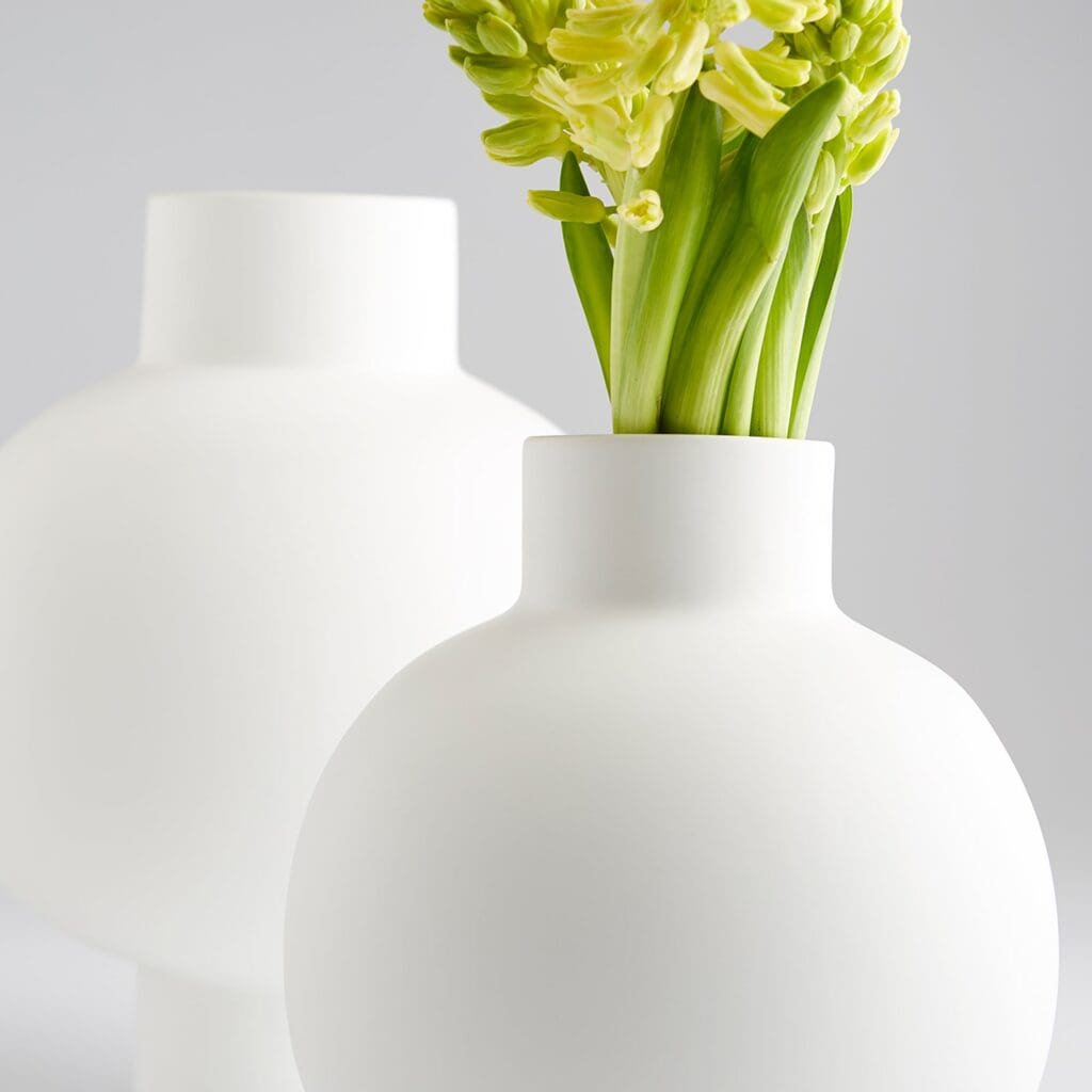 Cyan Design 10917 Libra Vase - White - Medium