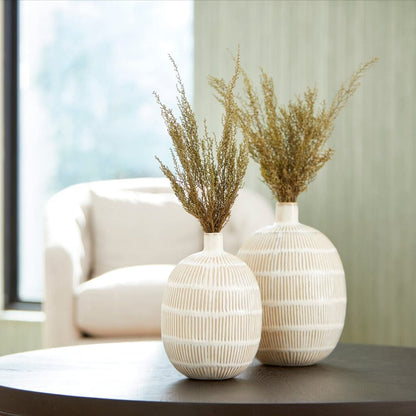 Cyan Design 10923 Saxon Vase - Oyster Blue - Small