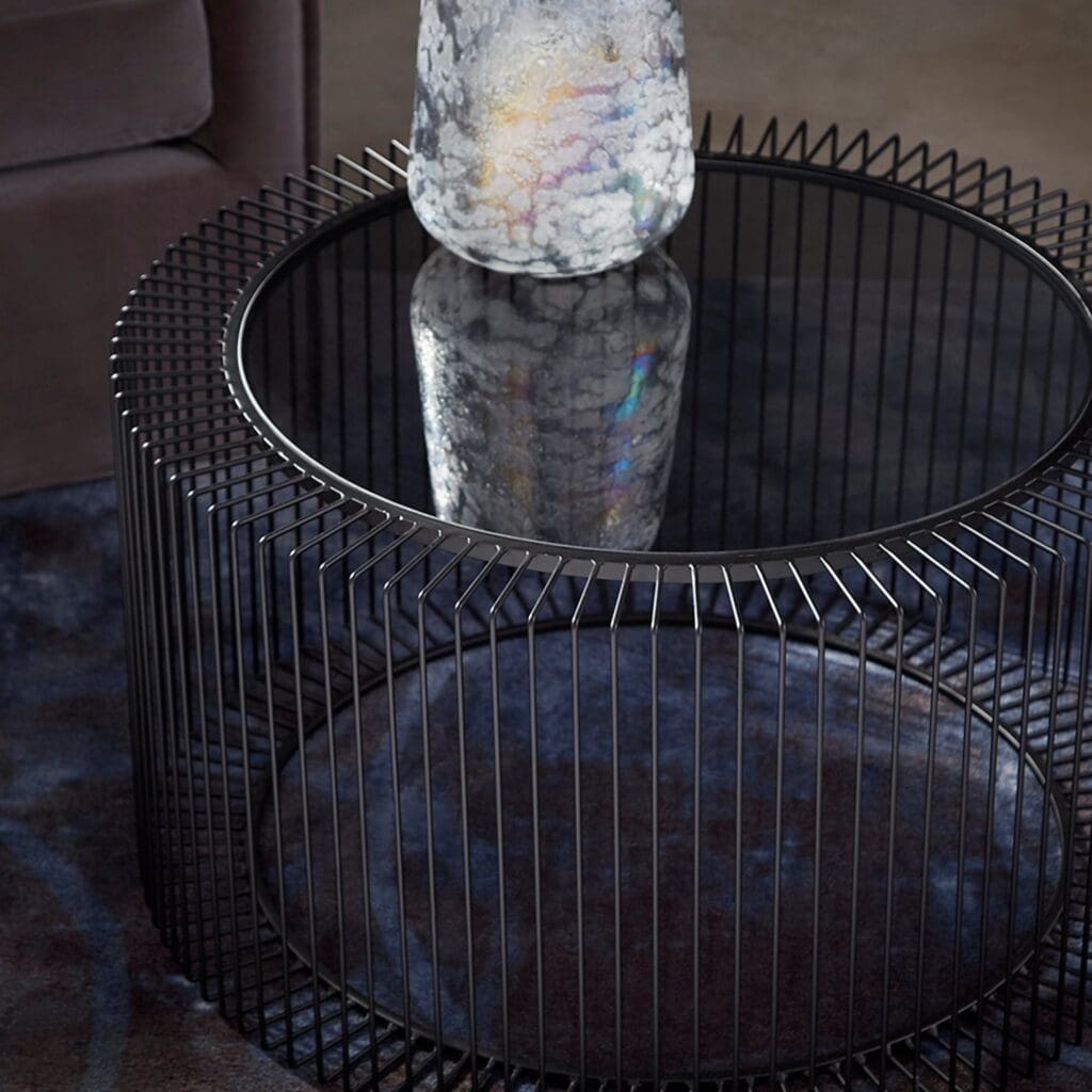 Cyan Design 10928 Canasta Cofee Table - Graphite