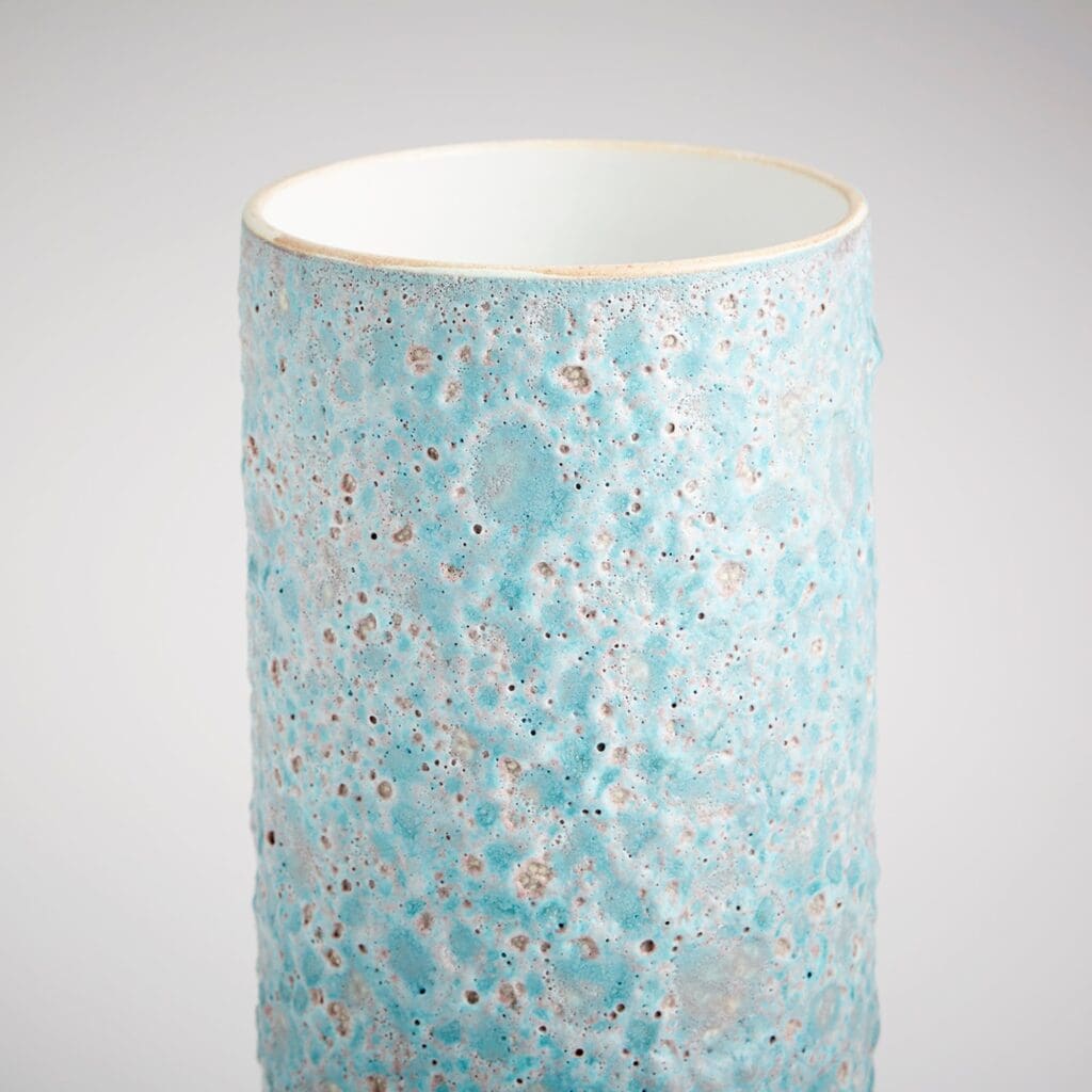 Cyan Design 10935 Sumba Vase - Mottled Pale Blue - Medium