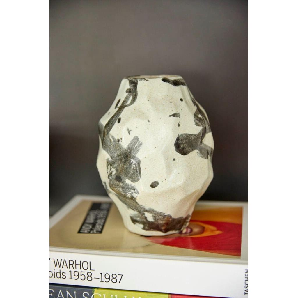 Cyan Design 10941 Mod Vase - Black And White - Small