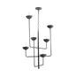 Cyan Design 10976 Enoki 6 Light Chandelier Modern - Black