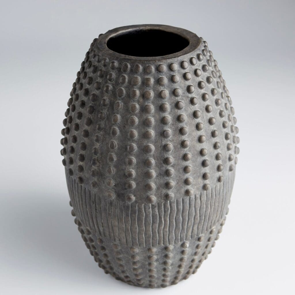 Cyan Design 10996 Scoria Planter Designed for Cyan Design by J. Kent Martin - Gray - Small