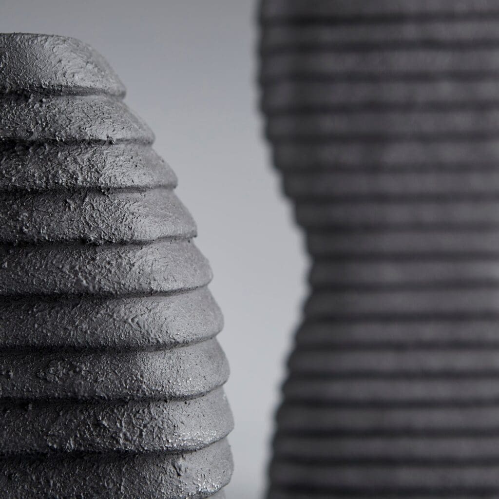 Cyan Design 10999 Moonstone Vase Designed for Cyan Design by J. Kent Martin - Gray - Large