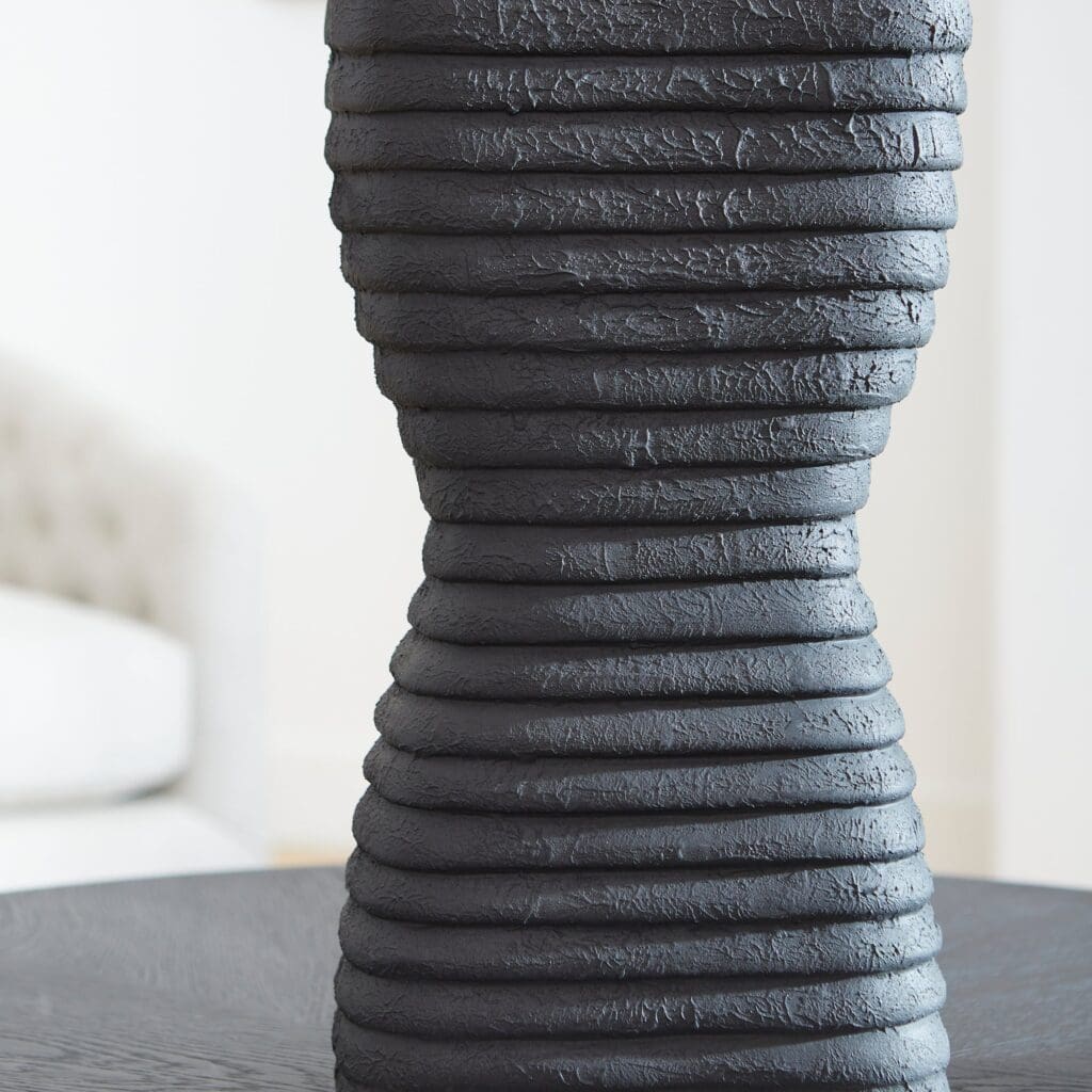 Cyan Design 10999 Moonstone Vase Designed for Cyan Design by J. Kent Martin - Gray - Large