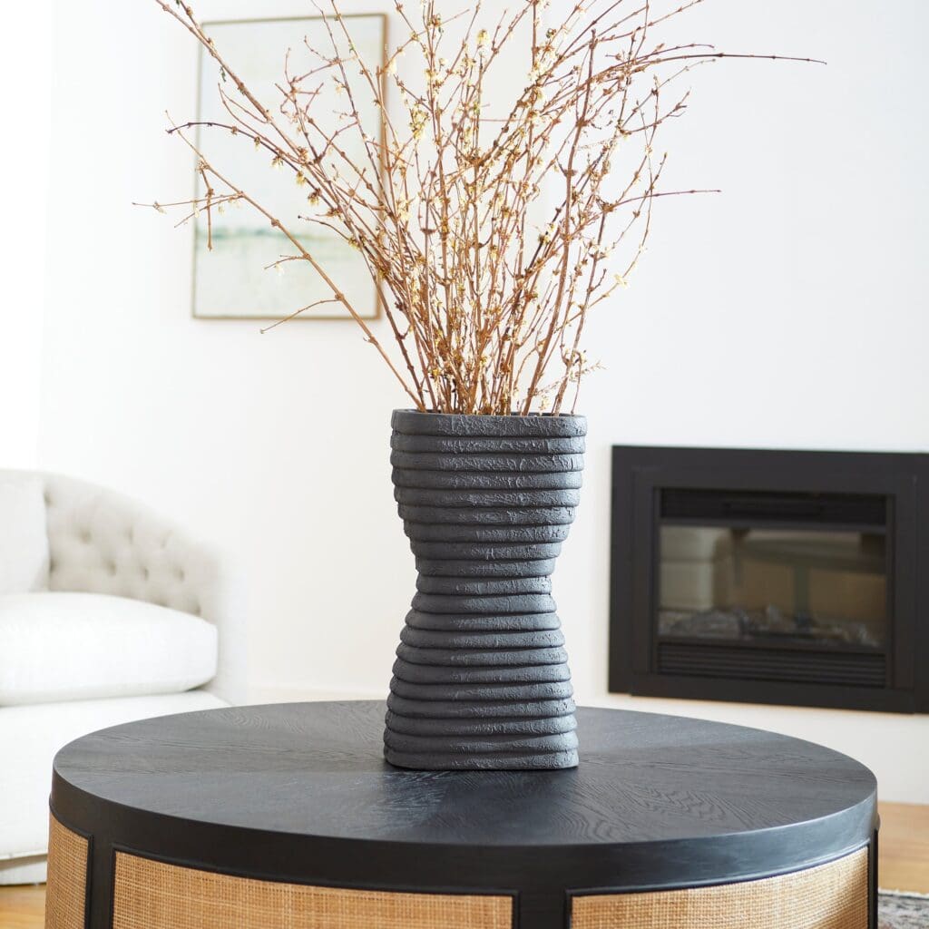 Cyan Design 10999 Moonstone Vase Designed for Cyan Design by J. Kent Martin - Gray - Large