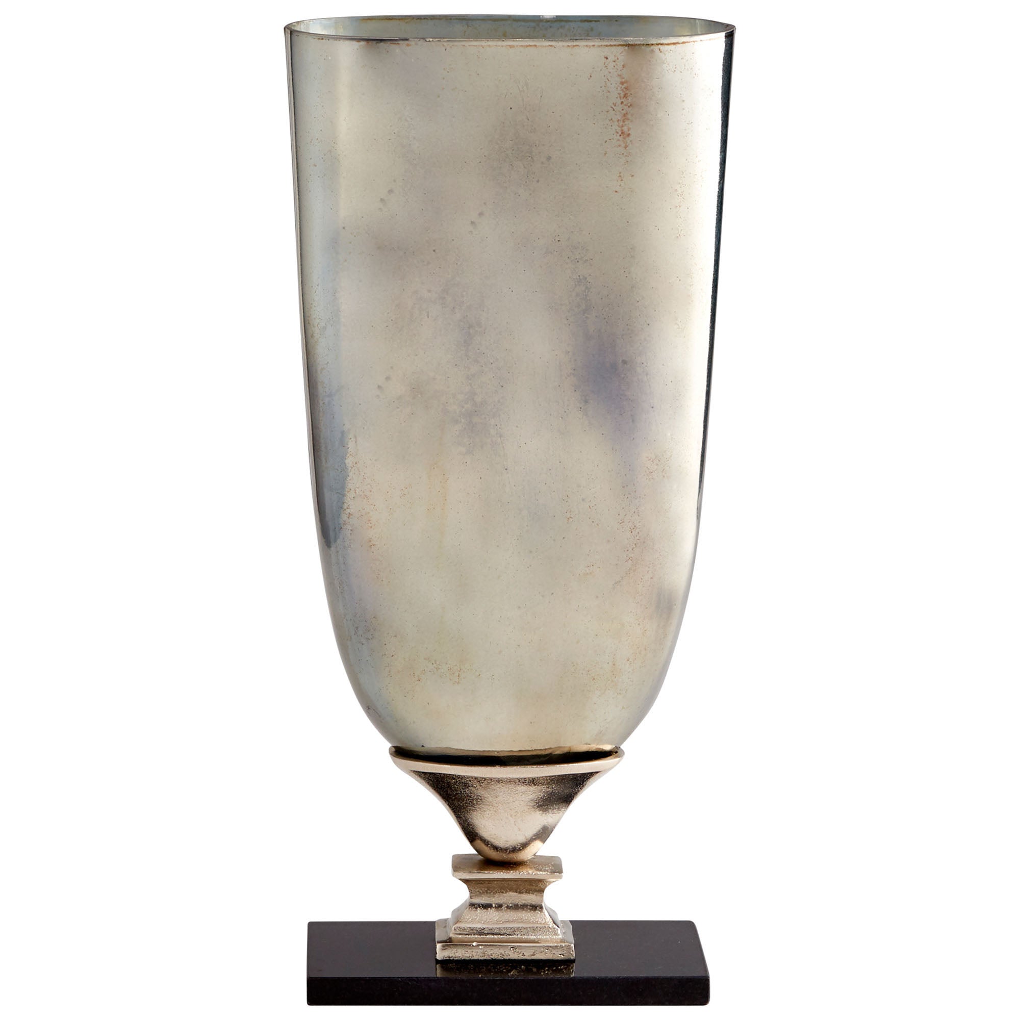 Cyan Design 09767 Chalice Vase - Verdi Platinum Glass - Large