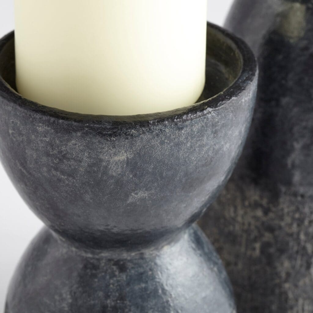 Cyan Design 11016 Escalante Candleholder - Black - Large