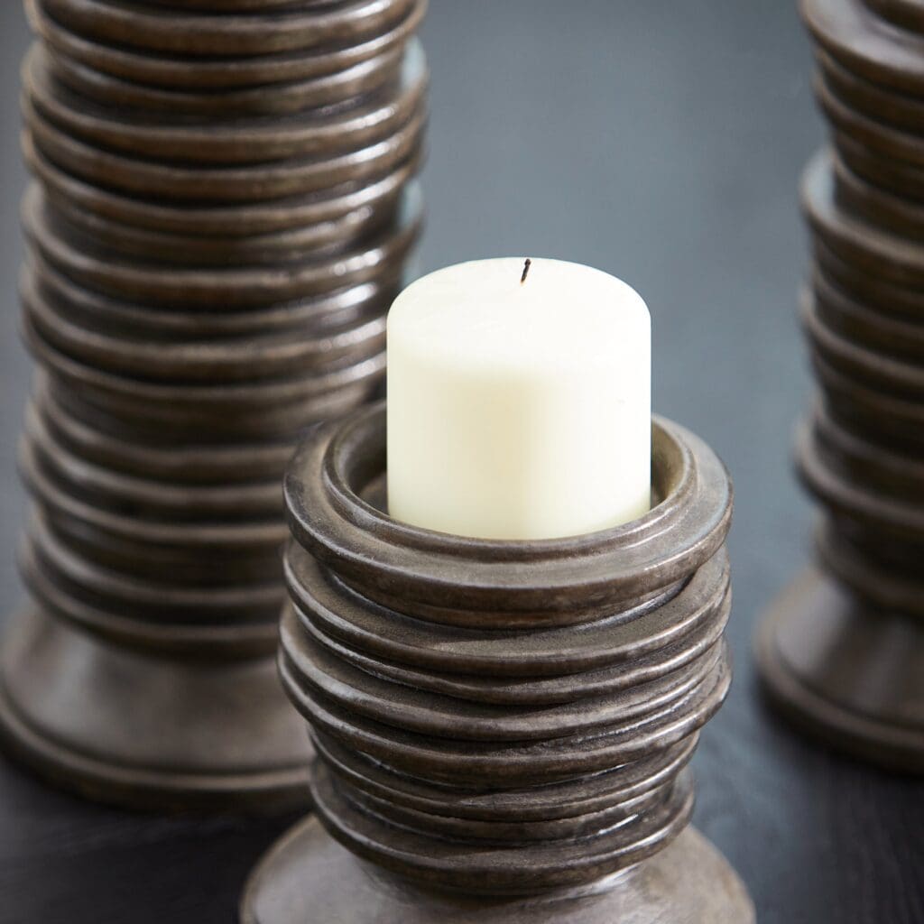 Cyan Design 11020 Provo Candleholder - Black - Small
