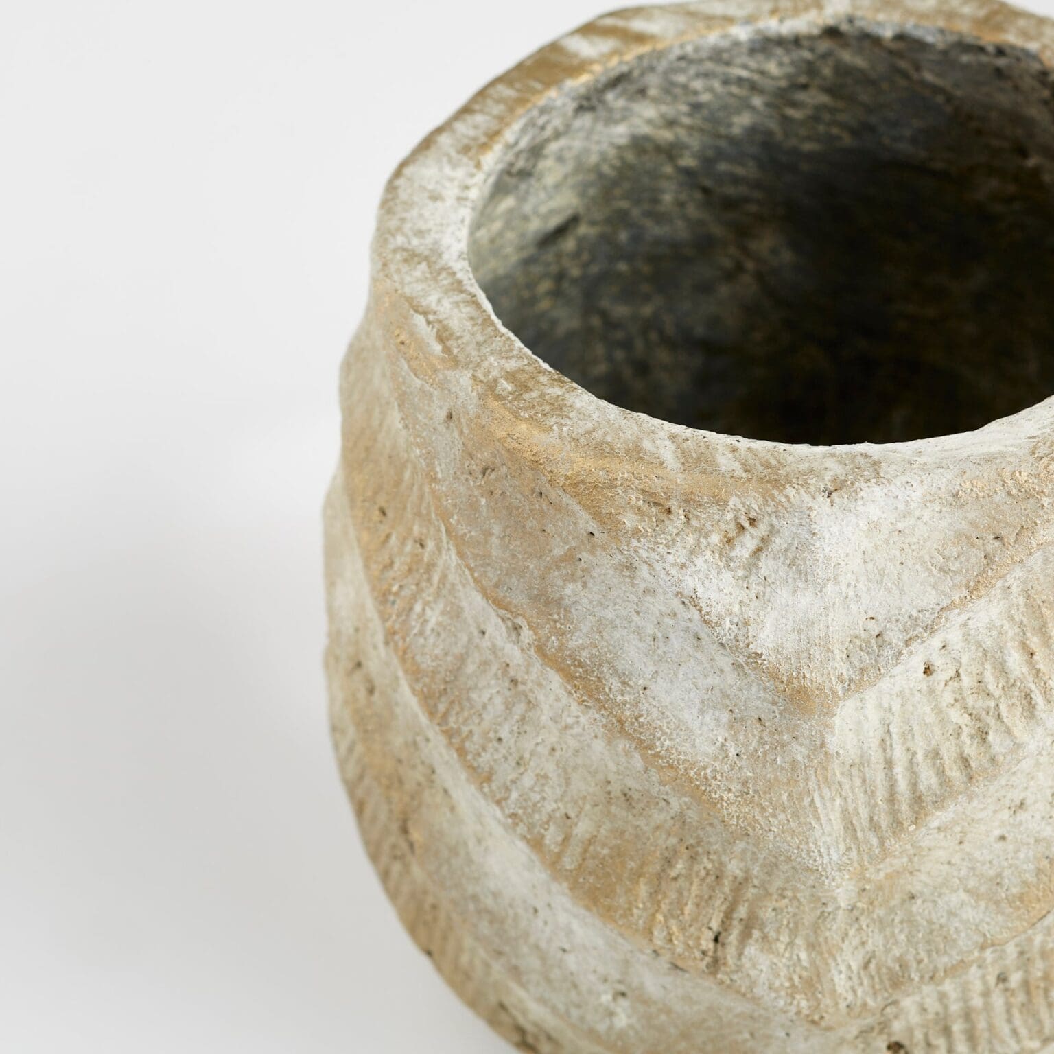 Cyan Design 11056 Cache Creek Planter - Brown Sandstone - Small
