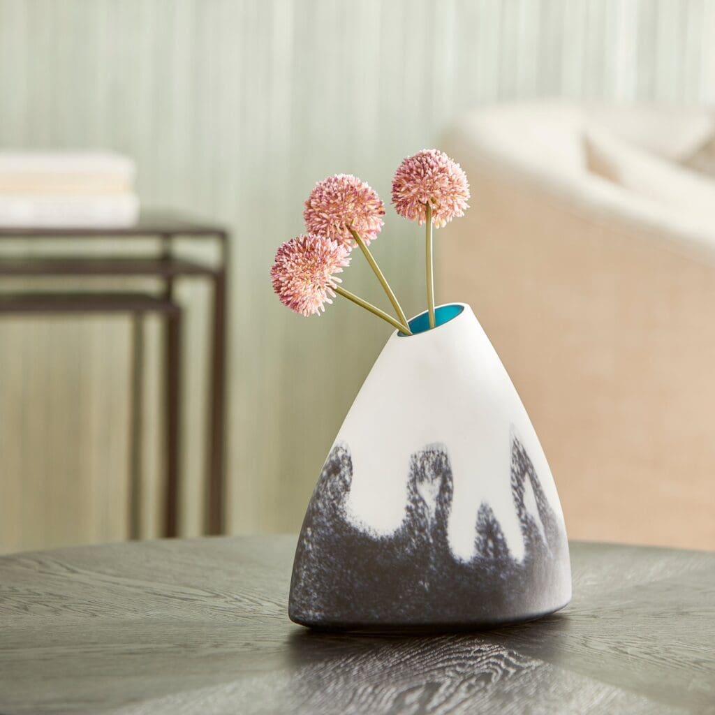 Cyan Design 11079 Mystic Falls Vase - Blue And White - Small