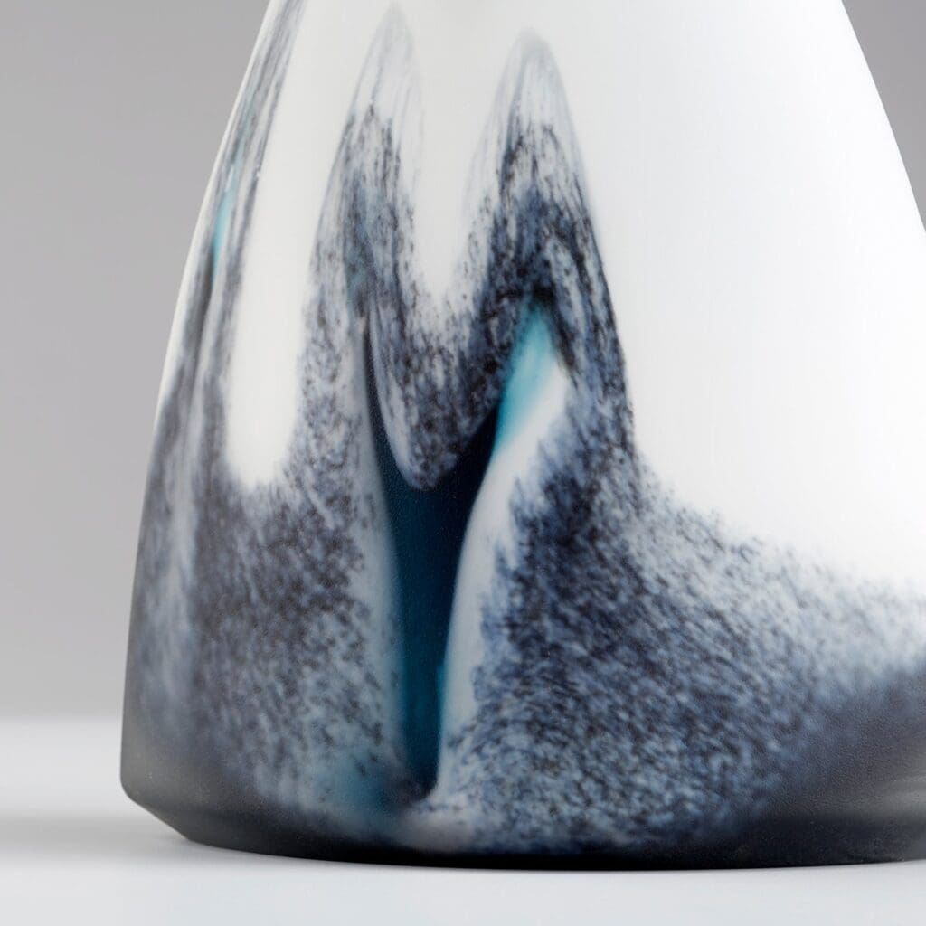 Cyan Design 11080 Mystic Falls Vase - Blue And White - Large