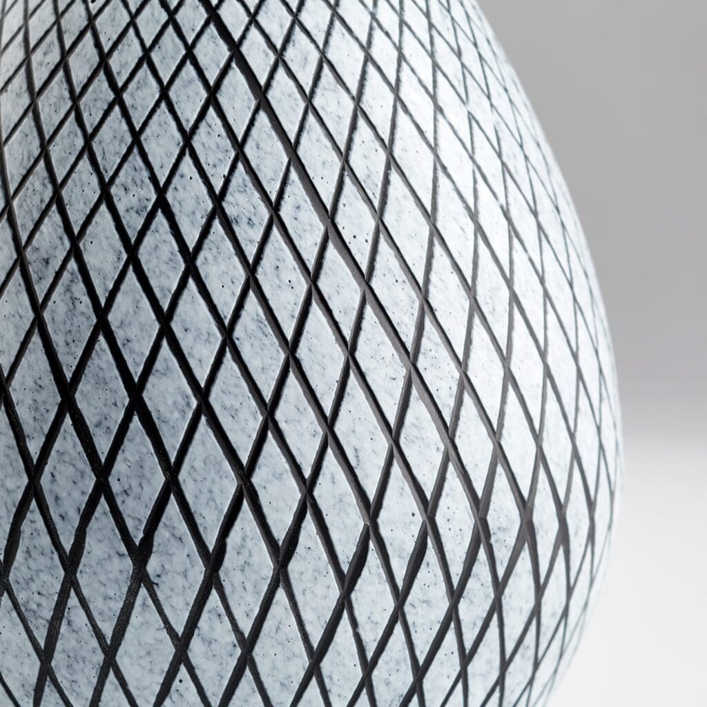 Cyan Design 11094 Bozeman Vase - Frosted Grey - Medium