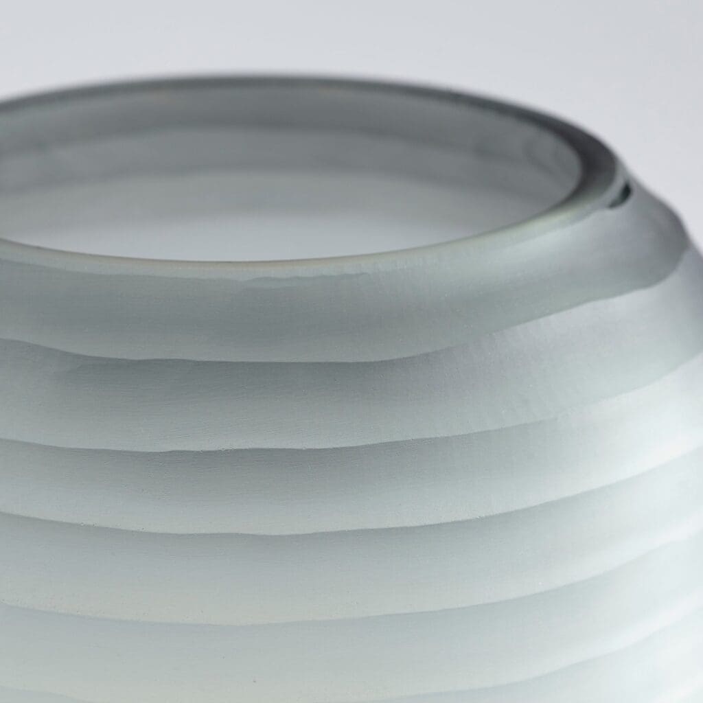 Cyan Design 11104 Alchemy Vase - Grey And Guilded Silver - Large