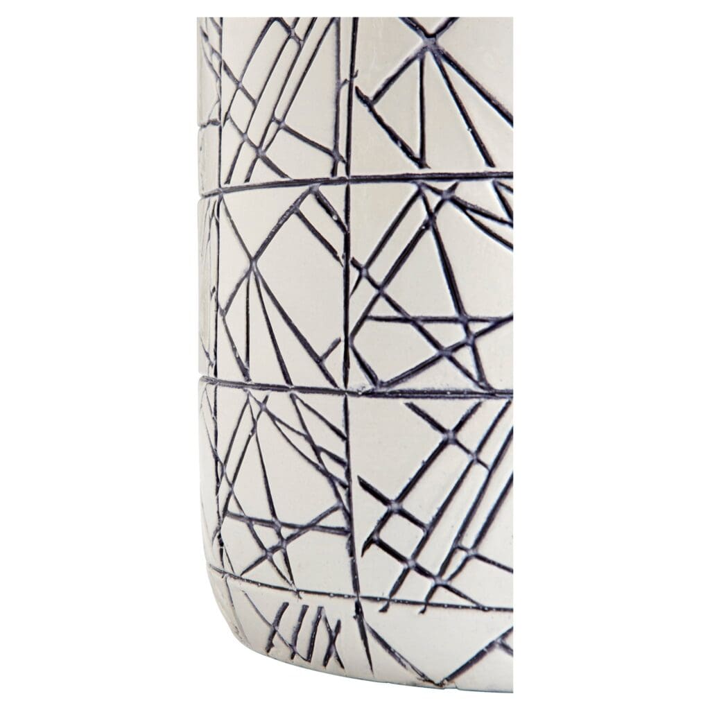 Cyan Design 11126 Dark Zenith Vase - Blue And White - Large