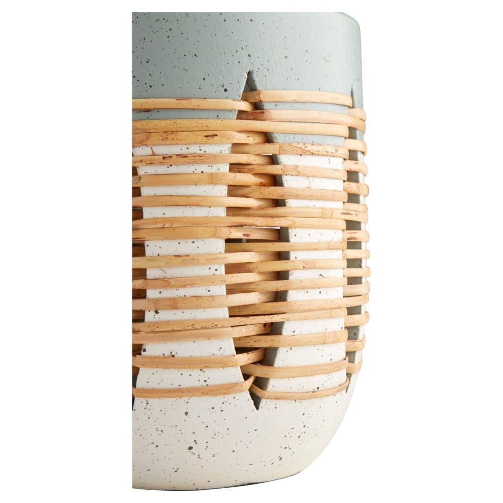 Cyan Design 11127 Cresent Vase - Grey And Ivory - Small
