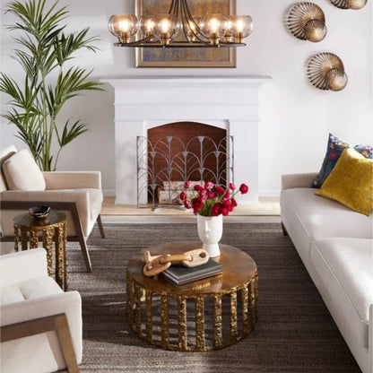 Cyan Design 11142 Lucila Table - Gold - Large