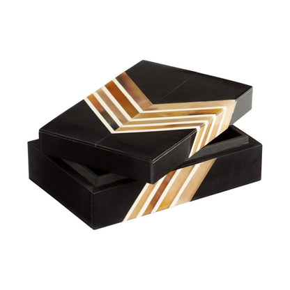 Cyan Design 11144 Salvador Container - Black And Brown - Small